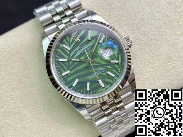 6 43 6a890d9c ea2f 4375 8949 102991bf51bb Rolex Datejust M126234-0047 1:1 Best Edition EW Factory Olive Green Dial 1:1 Legjobb kiadás EW Factory Olive Green Dial