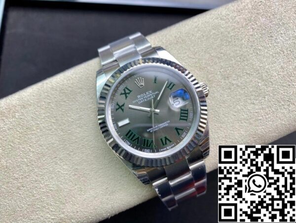 6 43 f97265ac 6903 4890 969e e05e8267c93e Rolex Datejust M126334-0021 41MM 1:1 Best Edition EW Fabrieks Grijze Wijzerplaat