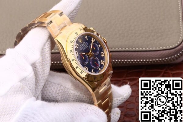 6 45 64b4cb6f 9025 410b b072 b6bb7b00739a Rolex Daytona Cosmograph 116528 1:1 Mejor Edición JH Factory Oro Amarillo Esfera Azul