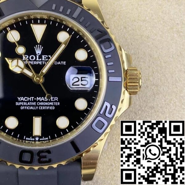 6 45 ad5fe1ea f221 434a a1ff e7ed6623c4b8 Rolex Yacht Master M226658-0001 1:1 Best Edition Clean Factory Yellow Gold