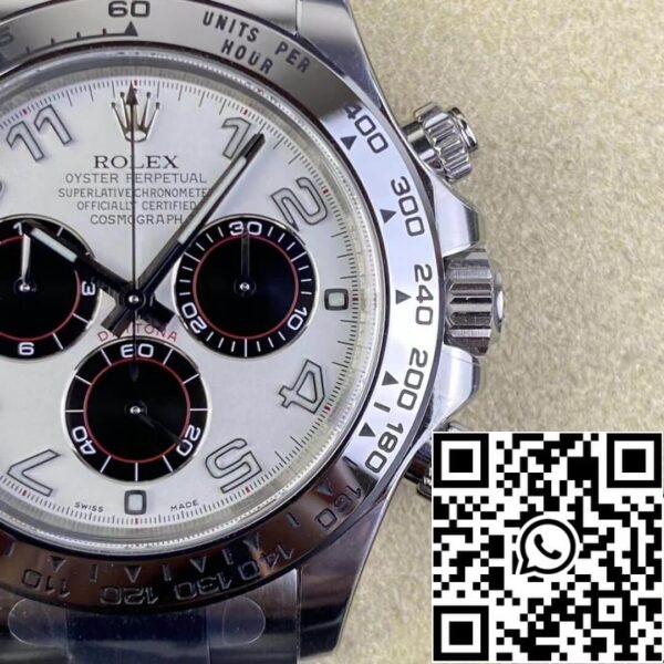 6 46 701dcfb7 9ab0 4e3c a090 3d8aba3343f6 Rolex Cosmograph Daytona 1: 1 Най-доброто издание Чиста фабрика V3 Неръждаема стомана Бял циферблат