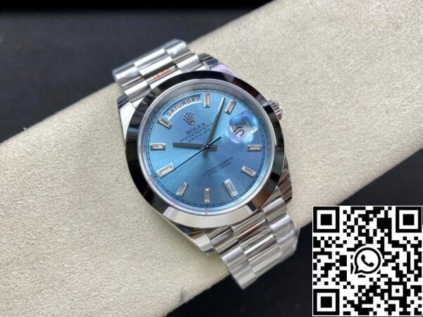 6 47 da56be7c cc20 4a33 ae88 f75213947b12 Rolex Day Date 228206 1:1 Best Edition EW Factory Quadrante Blu Ghiaccio