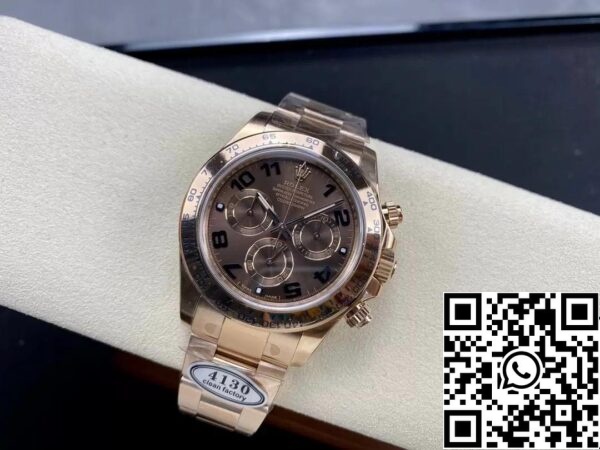 6 48 40f8357b bd90 4544 9b56 d799d67c3707 Rolex Cosmograph Daytona M116505-0011 1:1 Най-добро издание Чиста фабрика Розово злато