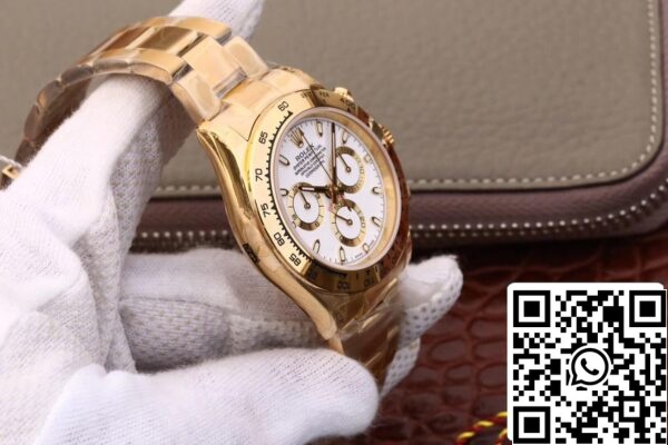 6 48 bfb1cbbe c63d 4359 95da 0ce9fd0fbf68 Rolex Daytona Cosmograph M116508-0001 1:1 Best Edition JH Factory Valkoinen Dial