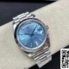 6 49 e608470a 11b4 40e2 879c 13e129646f4c Rolex Day Date M228236-0006 1:1 Best Edition EW Factory Quadrante blu ghiaccio