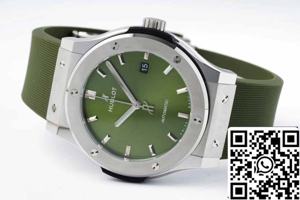 6 49 ea8d4692 d420 4344 a93b 247ee72d02cf Hublot Classic Fusion 542.NX.8970.RX 42MM 1:1 Best Edition HB Factory Green Dial