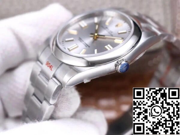 6 51 Rolex Oyster Perpetual M124300-0001 41MM 1:1 Best Edition EW Factory Rostfritt stål