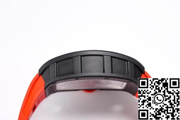 6 51 6 51 37df3f3f90 3e1f 462b 93a7 87433ca229bd ريتشارد ميل RM-055 1:1 Best Edition BBR Factory Ceramic Case Red Strap