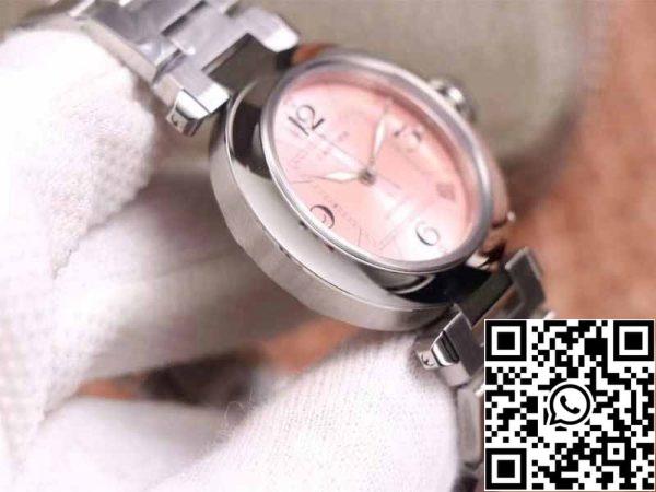 6 51 5c12c906 f611 4400 b6c6 2b5beb4169c0 Cartier Pasha W31075M7 1:1 Best Edition V9 Factory Pink Dial Zwitsers Cal.049