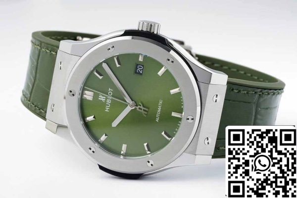 6 52 df06aa88 add9 439c 9b66 82e0e5a20547 Hublot Classic Fusion 542.NX.8970.LR 42MM 1:1 Best Edition HB Factory Læderrem