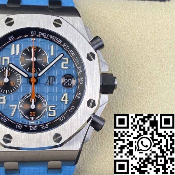 6 55 33def2eb 0f06 4931 96d1 5eeb714e85d2 Audemars Piguet Royal Oak Offshore 26238ST.OO.A340CA.01 1:1 Best Edition APF Factory Blue Dial