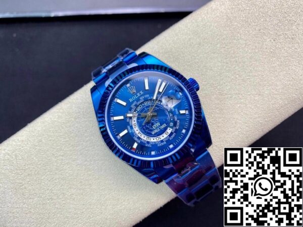 6 56 bf34de8a f1d5 45be 941d a5ab76884be4 Rolex Sky Dweller 40MM WWF Factory DIW Blue Dial Paras 1:1 Edition WWF Factory