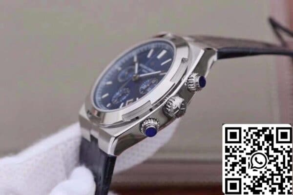 6 572 Vacheron Constantin Overseas 5500V/110A-B148 8F Factory 1:1 Best Edition Swiss ETA7750 Quadrante blu