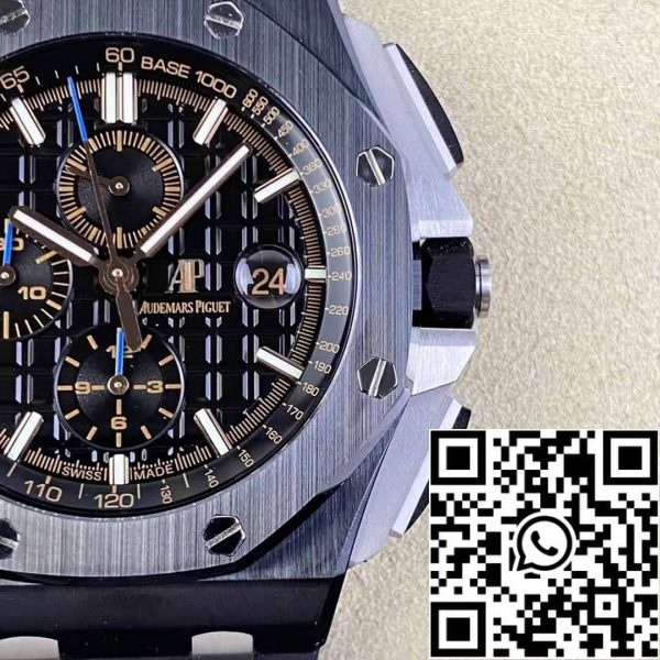 6 57 69cfd7d0 7dcb 4148 a101 f32eb5172911 Audemars Piguet Royal Oak Offshore 26405CE.OO.A002CA.02 1:1 Best Edition APF Factory Quadrante nero