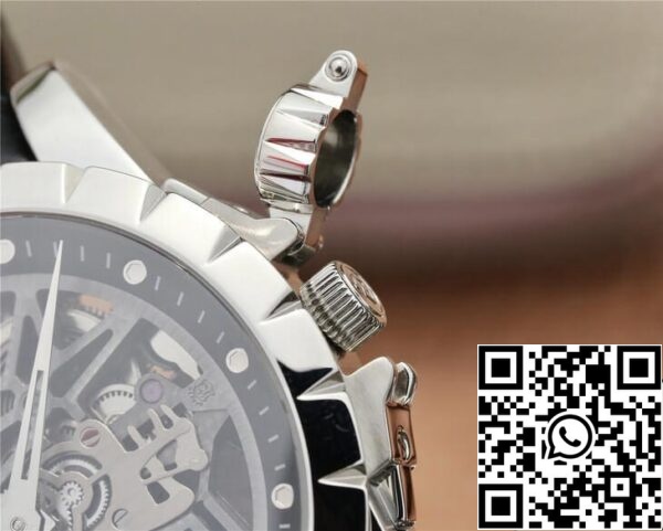 6 59 1ab66bd6 ce2f 4c6f 88b1 30250e08bc87 Roger Dubuis Excalibur RDDBEX0260 1:1 Best Edition JB Factory Skeleton Tourbillon számlapja