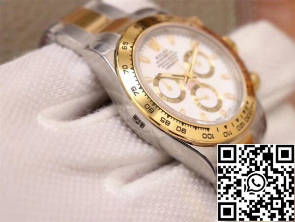 6 5 356b742d c664 4f98 94bb 10557f9b0009 Rolex Daytona Cosmograph M116503-0001 1:1 Best Edition Noob Factory White Dial Sveitsin ETA4130