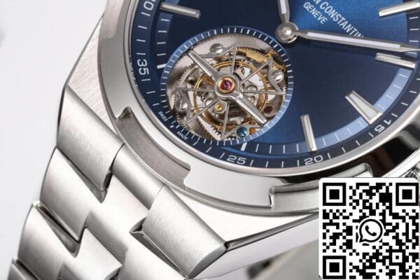 6 60 2cdaa3a4 6b2d 4264 9f45 4710be5c5e42 Vacheron Constantin Overseas Tourbillon 6000V/110A-B544 1:1 Mejor Edición BBR Factory Esfera azul