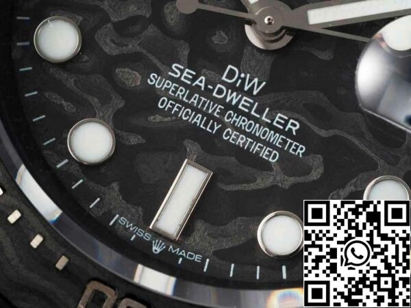 6 60 38c27c5e ef21 47cd 9433 d266dca40d61 Rolex Sea-Dweller 1:1 Best Edition Diw Factory Carbon Fiber fekete szíj