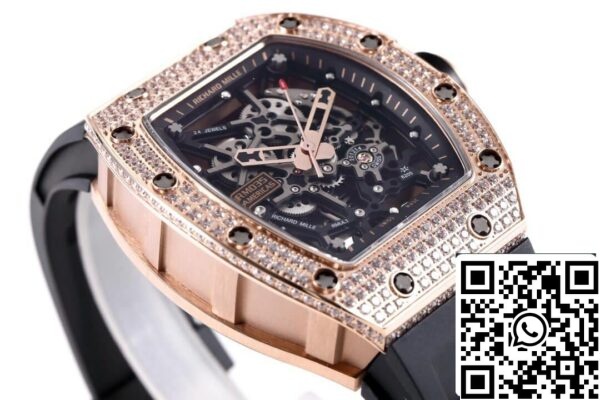 6 60 f4785fab 0518 43d0 9b01 d3f54c0eebf3 Richard Mille RM035 Amerika 1:1 Beste Editie KV Fabriek Diamantkast