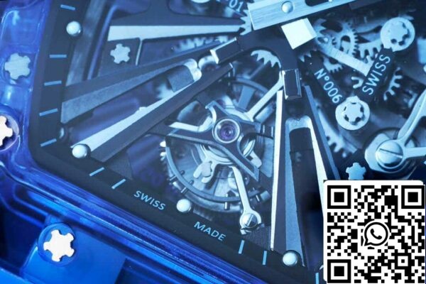 6 61 41389d4d 868e 45f5 844f da82d323495c Richard Mille RM12-01 1:1 Best Edition RM Factory Tourbillon läpinäkyvä versio Kotelo