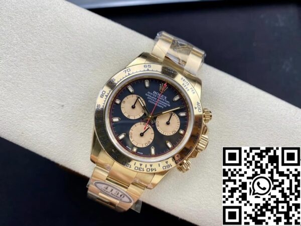 6 62 4d6b438b 449d 484a ad8e d1df661d7f89 Rolex Cosmograph Daytona M116508-0009 1:1 Najboljša izdaja Čista tovarna Črna številčnica