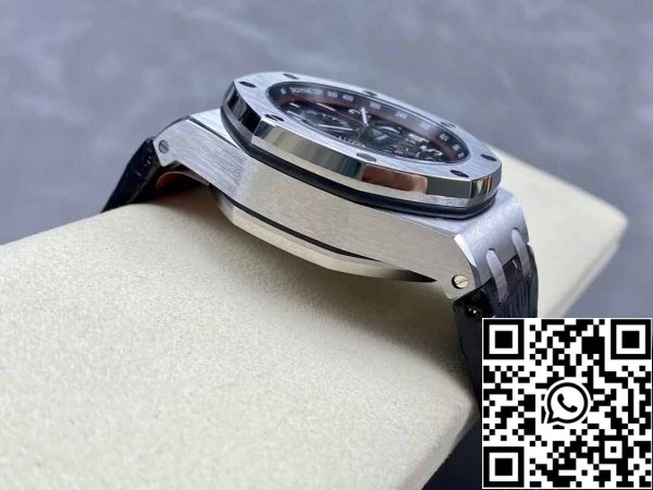 6 62 79cdb4de 7ee2 4021 a22c 8a43813197f8 Audemars Piguet Royal Oak Offshore 26470ST.OO.A101CR.01 1:1 Best Edition APF Factory fekete számlap