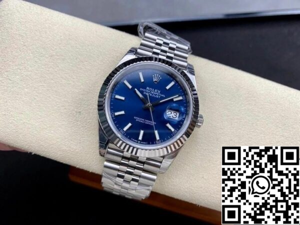 6 63 417f579e 1d7f 427b a6fb 6b64b02d1697 Rolex Datejust M126334-0002 41mm Cinturino Giubileo VS Fabbrica Acciaio Inox