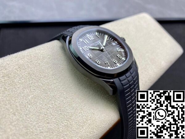 6 64 4e9f3d3d 0c08 45a8 8bf7 b975eec3494f Patek Philippe Aquanaut PP5167 1:1 Best Edition ZF Factory DLC Каучукова каишка