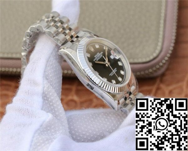 6 64 d5b33ed3 3cb2 453b a61f 53f802f15716 Rolex Datejust M126234-0027 1:1 Best Edition GM Factory Μαύρο καντράν