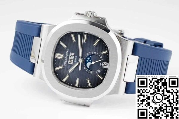 6 65 f3bc7135 1c66 4d8c 9eb3 980ef60bba86 Patek Philippe Nautilus 5726/1A-014 1:1 Best Edition PPF Factory kék fekete grádiens számlapja