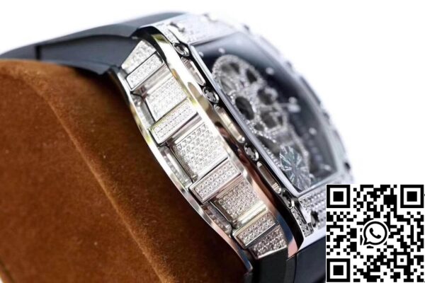 6 679 Richard Mille RM052 Z Factory 1:1 Best Edition Swiss ETA6T51 black strap