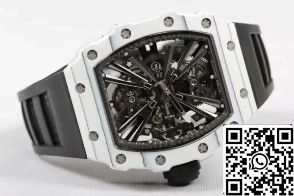 6 67 28490b01 7b77 4a42 8fce 4ee19e054ccd Richard Mille RM12-01 Tourbillon 1:1 Best Edition RM Fabriek Zwarte Rubber Band