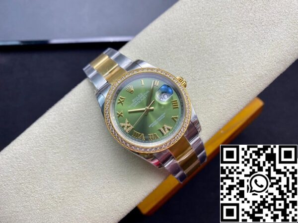 6 67 5270526a 657a 4351 b9d6 6d00e1e8c39a Rolex Datejust M126283RBR-0012 1:1 Best Edition EW Factory Πράσινο καντράν