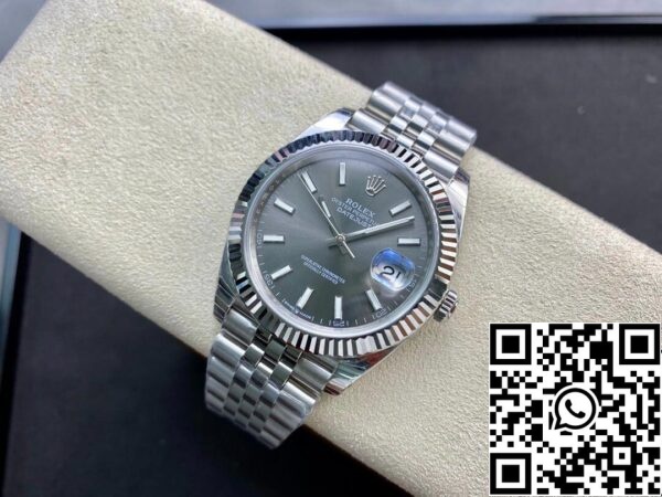 6 69 33dad5fd 65b1 4f01 b8c5 0960fea92897 Rolex Datejust M126334-0014 1:1 Beste Editie EW Fabrieks Grijze Wijzerplaat