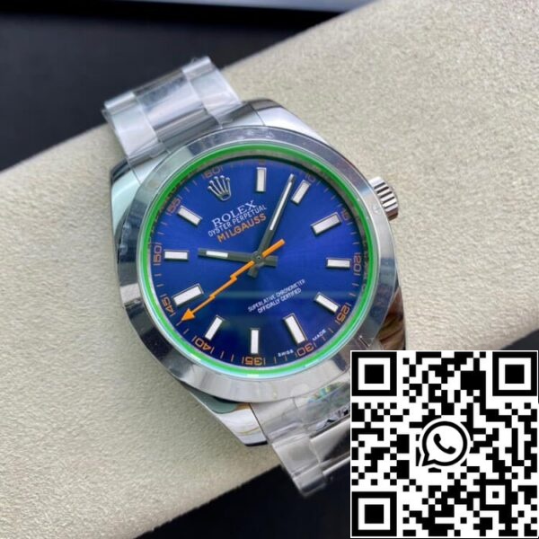 6 6 2d77fa2d ce2f 436b 8936 edc0982c0a6e Rolex Milgauss 116400GV AR Factory 1:1 Best Edition Swiss ETA3131