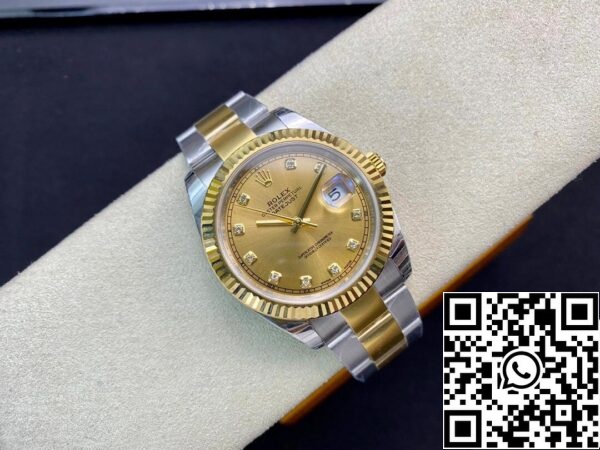 6 70 68bfaaf5 9c53 41b6 a294 aca427f6833a Rolex Datejust M126333-0011 1:1 Najboljša izdaja EW Factory Champagne Dial