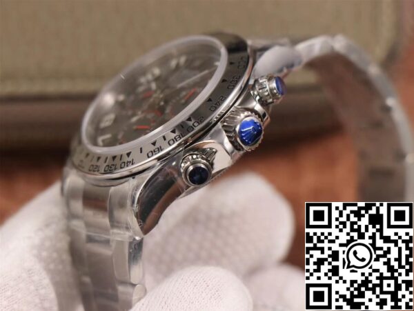 6 70 dcad627b f016 41d9 a167 e29e935bdd44 Rolex Daytona Cosmograph 116509 1:1 Best Edition JH Factory Musta Dial