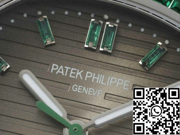 6 71 Patek Philippe Nautilus 5711 1:1 Mejor Edición GR Fábrica Bisel Diamante