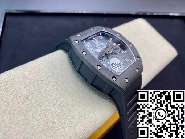 6 71 260d0218 914d 4e9a a3ac 5fdef3e05d2b Richard Mille RM011 1:1 Best Edition KV Factory szénszálas fekete gumiszíj Richard Mille RM011 1:1 Best Edition KV Factory fekete gumiszíj