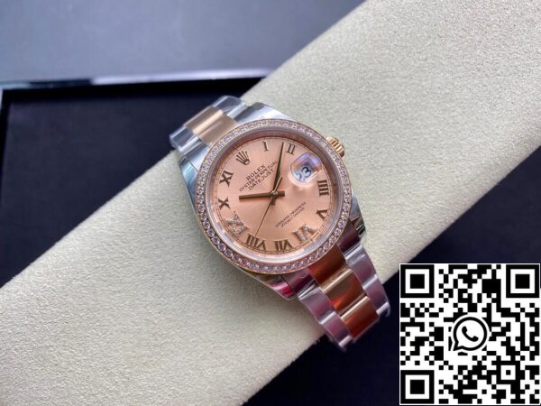 6 71 cf5bada1 f64c 4bad 9e0a 89c602b2c62e Rolex Datejust M126281RBR-0016 1:1 Best Edition EW Factory Pink Dial