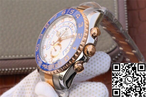 6 73 11f7eed1 9f56 40be a0d9 637e8c357e58 Rolex Yacht-Master II M116688-0002 1:1 Best Edition JF Factory Oro Giallo