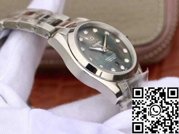 6 74 99f87bee 6141 4d63 ba7a afdd63202274 Omega Seamaster 231.10.34.20.57.001 Aqua Terra 150M 1:1 Best Edition 3S Factory Fritillaria Diamond Dial