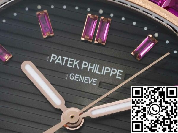 6 75 706a1310 84b0 463d a449 e08f5404ee6d Patek Philippe Nautilus 5711 1:1 Mejor Edición GR Fábrica Oro Rosa Bisel Diamante