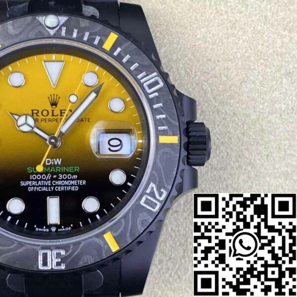 6 76 d6e7108a 58c4 427a b196 b71c9571ca32 Rolex Submariner 1:1 Best Edition VS Factory sárga színárnyalatú számlapja