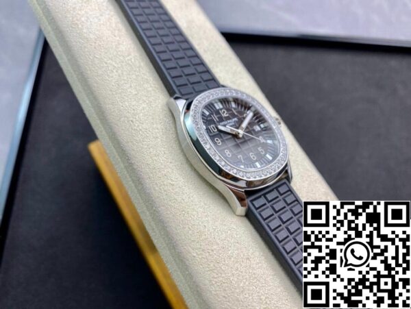 6 78 bae988a1 417f 421e 8b42 ec4b26cd3a99 Patek Philippe Aquanaut 5067A-001 Кварцов механизъм 1:1 Най-добро издание PPF Фабрика черен циферблат