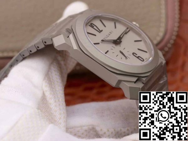 6 7 cee8000c 48d6 4b5a bdc7 8422bd71beb3 Bvlgari Octo Finissimo 103011 1:1 Best Edition BV Factory Silver Gray Dial