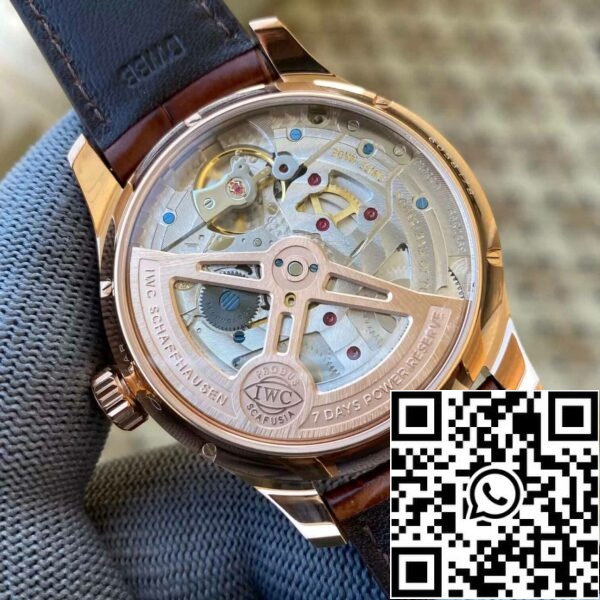 6 86 f010710d 2e47 4a71 90b4 75735a5714c2 IWC Portuguese Perpetual Calendar IW503302 1:1 Best Edition APS Factory Red Gold