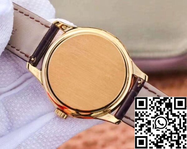 6 87 108da662 cba4 4644 ae34 165af63385b7 Patek Philippe Calatrava 5227J-001 ZF Factory 1:1 Best Edition Caixa em ouro amarelo 18K Swiss Cal.324 SC