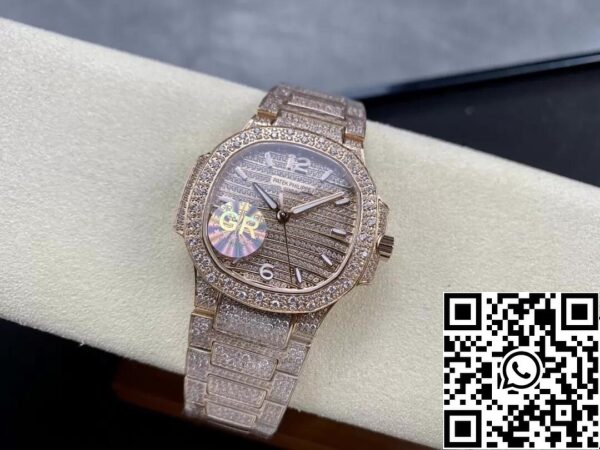 6 8 cc029c56 c598 44d5 b3b0 23b8086f760c Patek Philippe Aquanaut 7118/1450R-001 1:1 Best Edition GR Factory Gold Diamond Dial