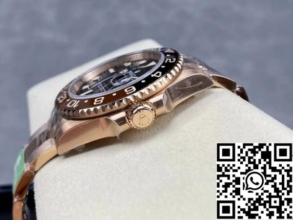 6 8 dbc8513b c102 4dc4 9ce0 47756d919698 Rolex GMT Master II M126715CHNR-0001 1:1 Best Edition C+ Factory Black Dial